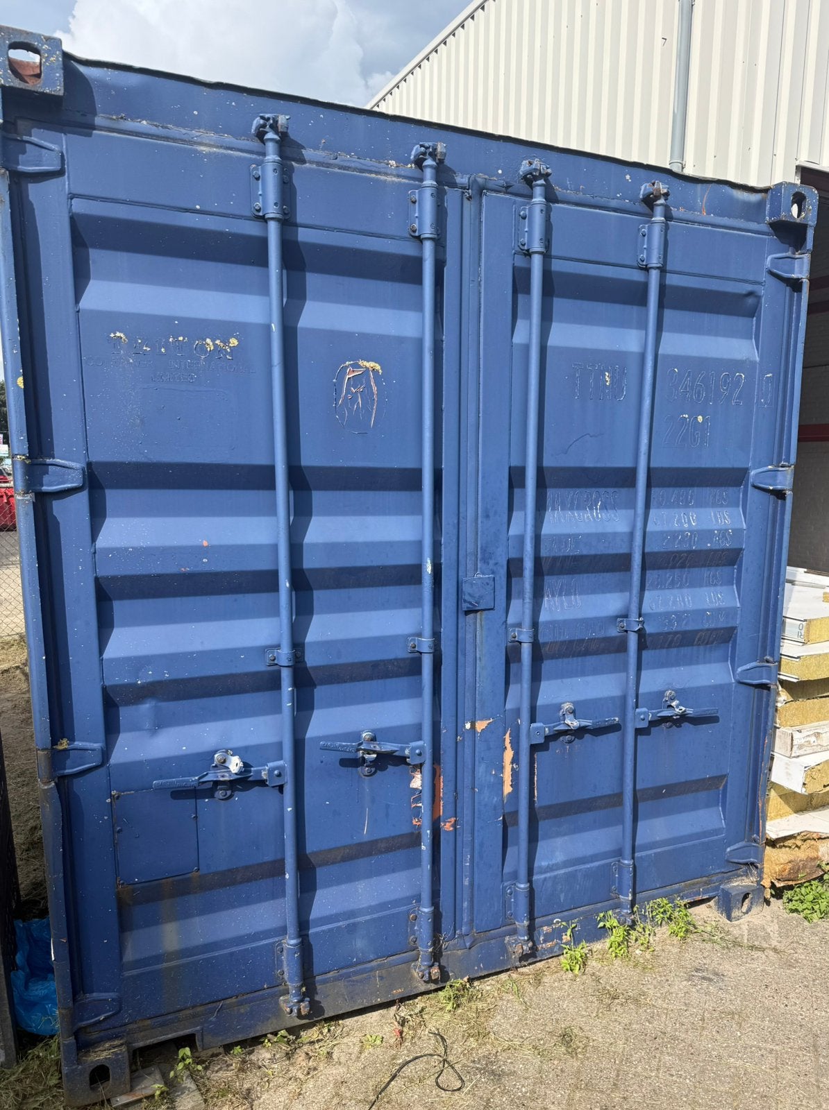 Zeecontainer 20 FT, Zakelijke goederen, Machines en Bouw | Keten en Containers, Ophalen
