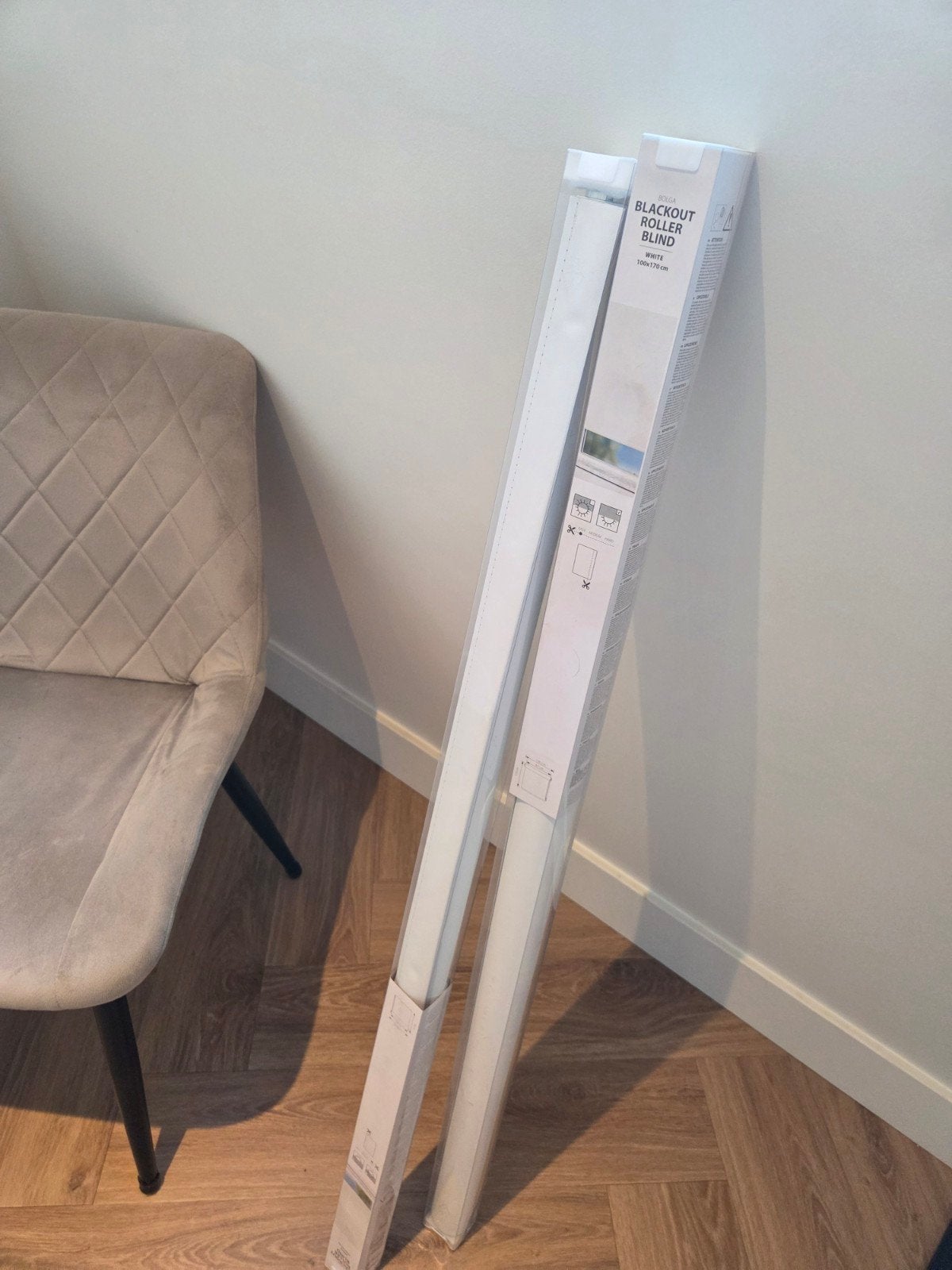 Verduisterende rolgordijnen wit 100170, Wit, 170 cm, Nieuw, Ophalen of Verzenden