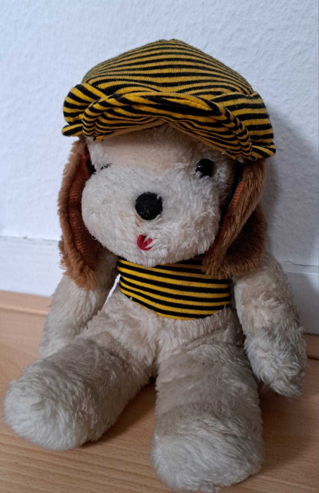 Vintage Ajena / Bart Smit Knuffelhond Jaren 80 Art & Amitié, Ophalen of Verzenden, Gebruikt