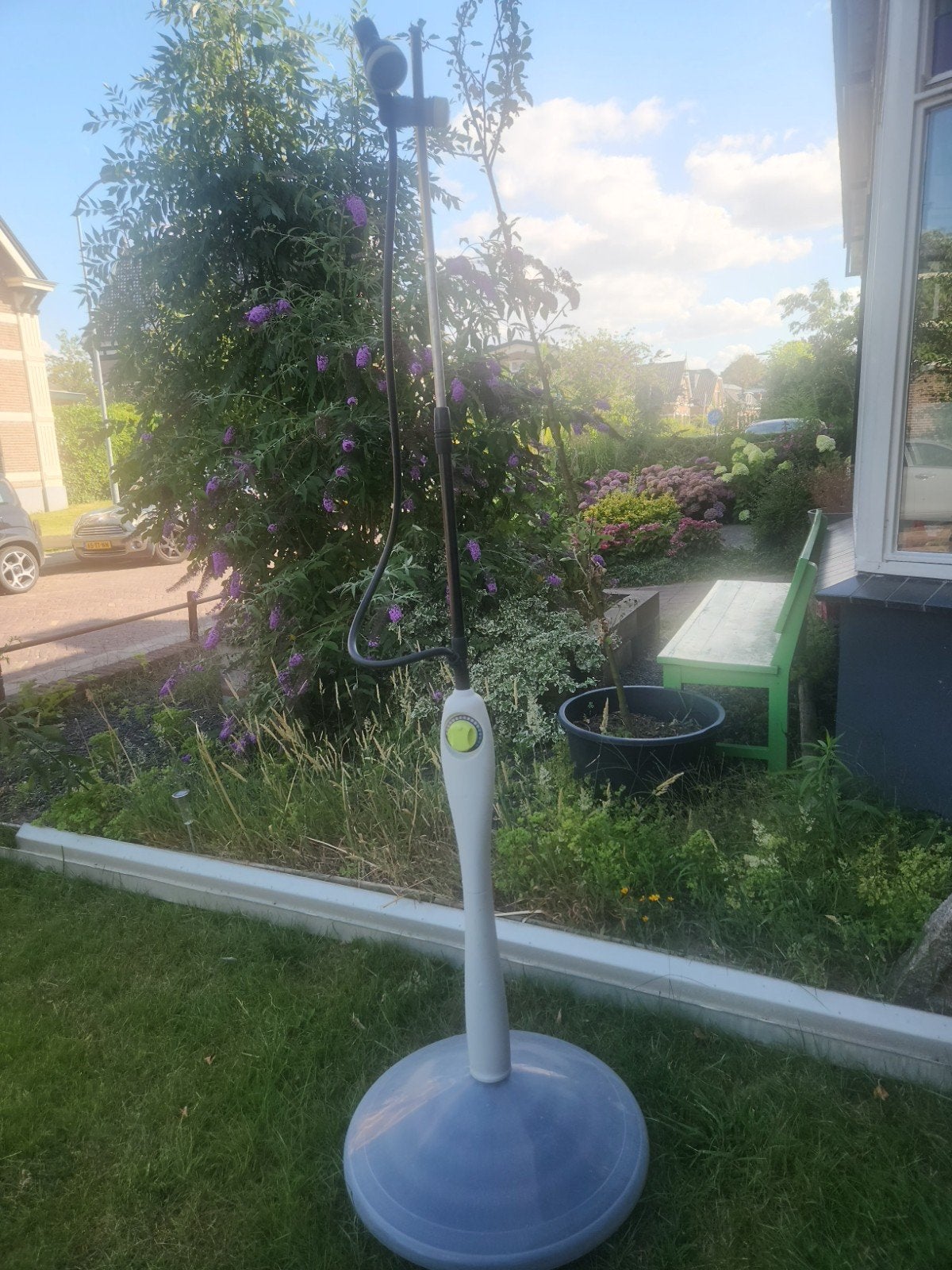 Buitendouche, mobiele douche met warmte element., Ophalen