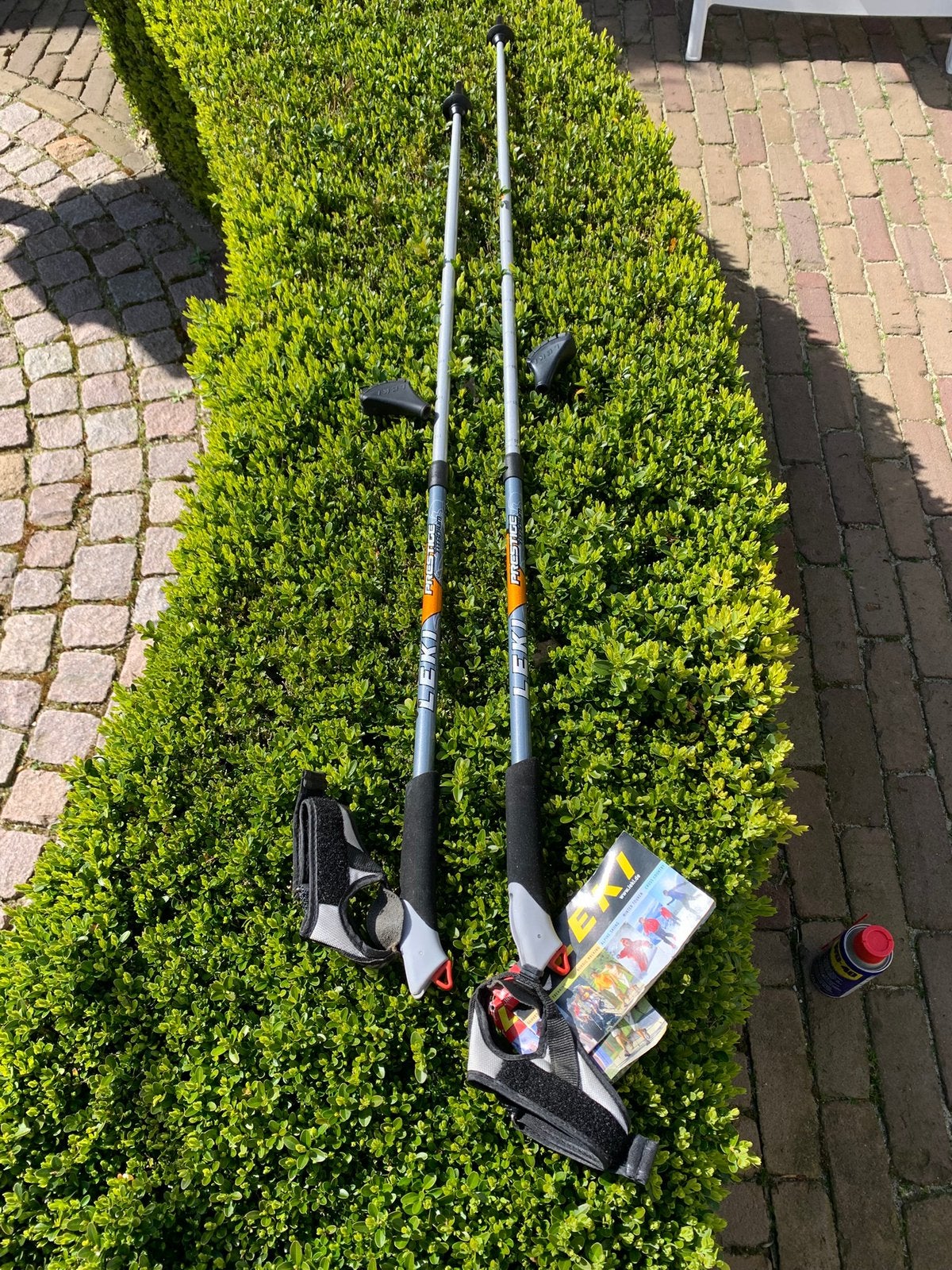 Leki Prestige Nordic Walking verstelbaar( 1,00-1,30 m), Sport en Fitness, Ophalen of Verzenden, Zo goed als nieuw, Wandelstok