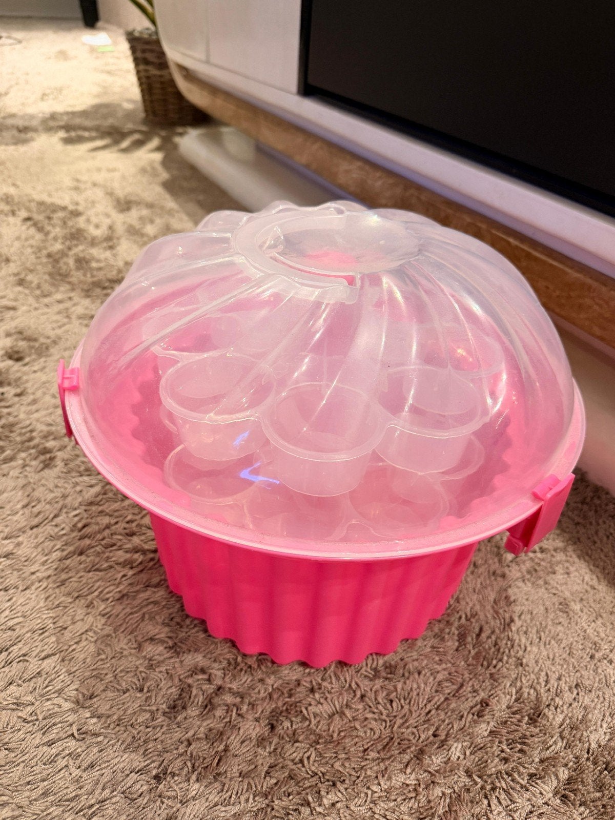 cupcake bewaardoos, Ophalen, Cupcakes
