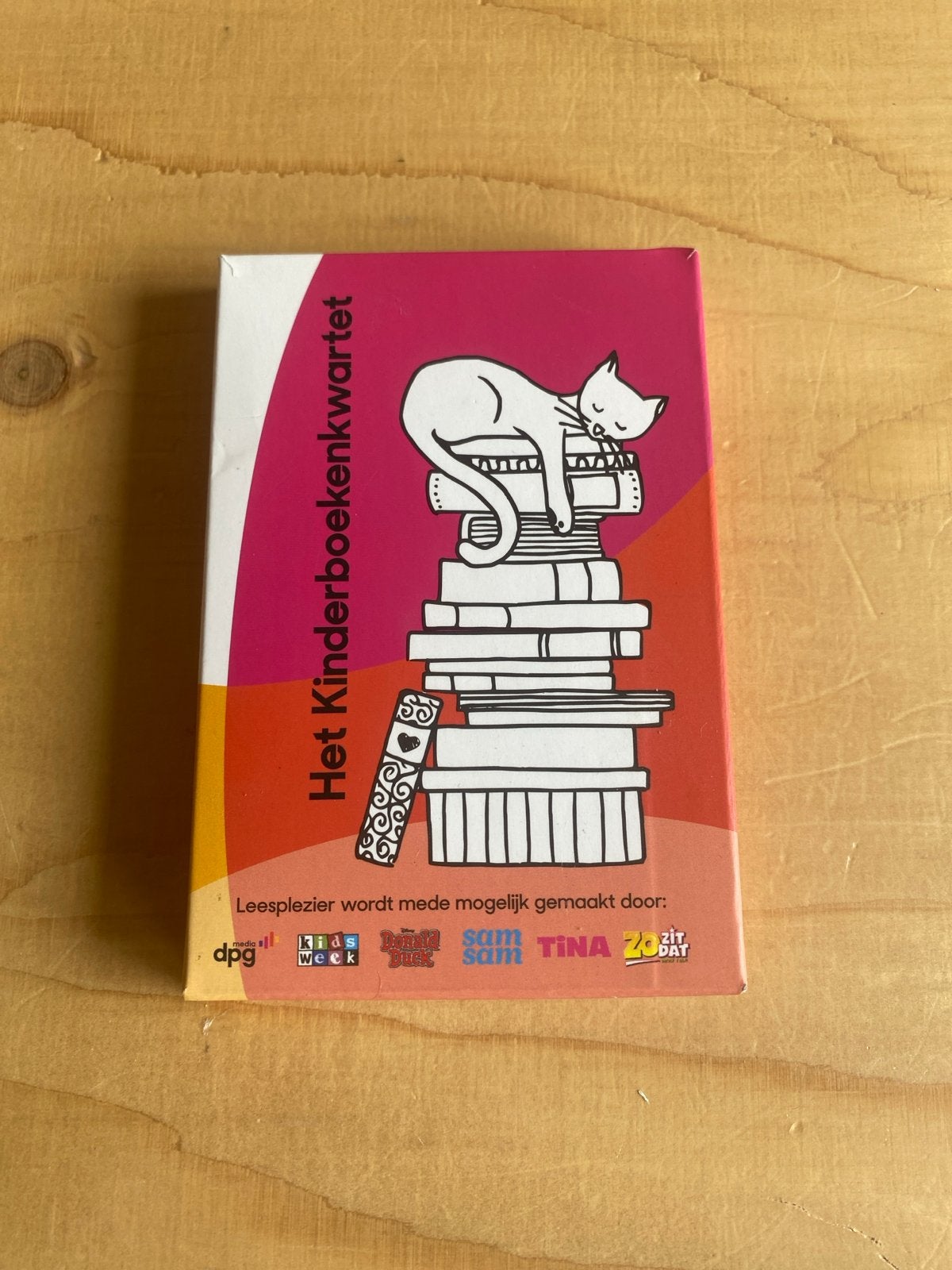 Het Kinderboekenkwartet - Leuk kaartspel voor kinderen, Hobby en Vrije tijd, Gezelschapsspellen | Kaartspellen, Drie of vier spelers