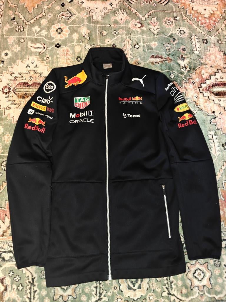Red Bull Racing Puma Softshell Jas Maat M, Puma, Maat 48/50 (M), Zwart, Nieuw