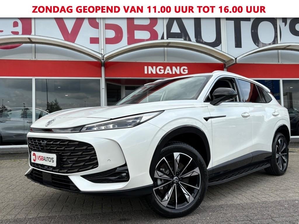 Mg EHS 1.5 PHEV LUXURY 272PK AUT. NAVI CARPLAY 360CAMERA AIR, Automaat, Gebruikt, Huisgarantie, Met garantie (alle)