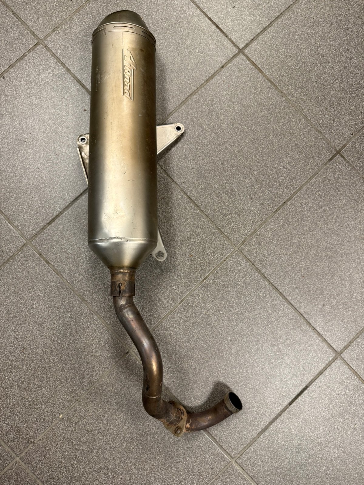 Gilera runner VXR 125/180/200 uitlaat, Ophalen