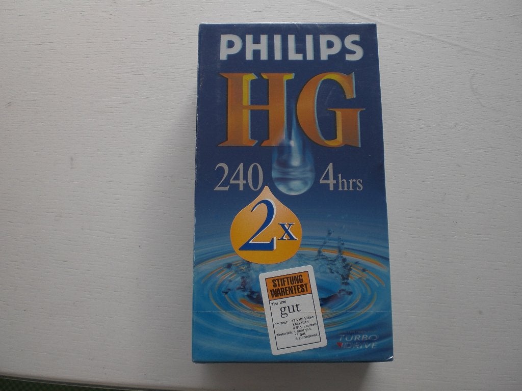 2 nieuwe Philips HG240 Videobanden, Alle leeftijden, Verzenden, Nieuw in verpakking, Overige genres
