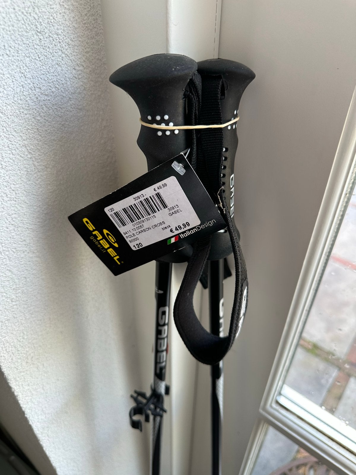 Nieuwe Gabel Carbon Nordic Walking Stokken 120 cm!!!, Ophalen of Verzenden, Nieuw, Wandelstok
