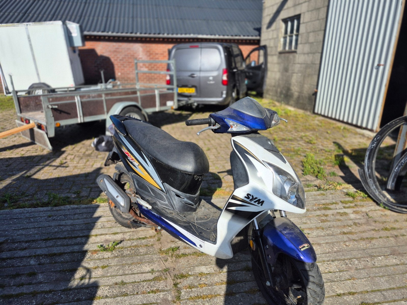 scooters voor onderdelen - in één koop, Ophalen of Verzenden, Gebruikt, Overige typen, Overige merken