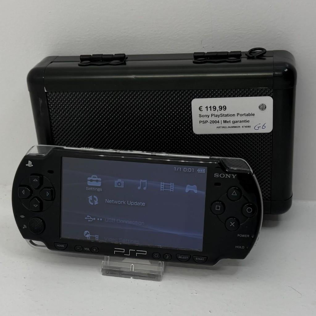Sony PlayStation Portable PSP-2004 | Met garantie, Spelcomputers en Games, Dordrecht@usedproducts.nl, 1 speler, Ophalen of Verzenden