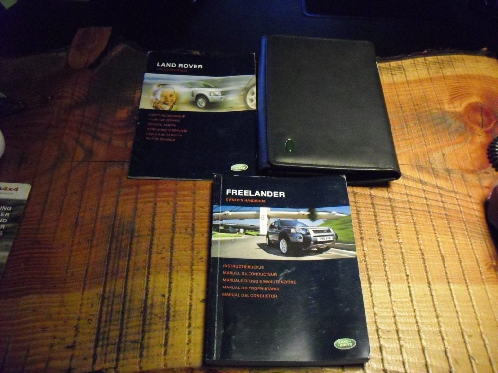 Instructieboek 144 Freelander 1 2.5 V6 NED met map, Auto diversen, Ophalen of Verzenden