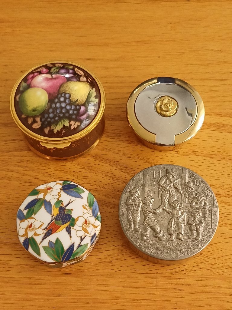 Pillendoosjes/snuisterijendoosjes, Ophalen of Verzenden