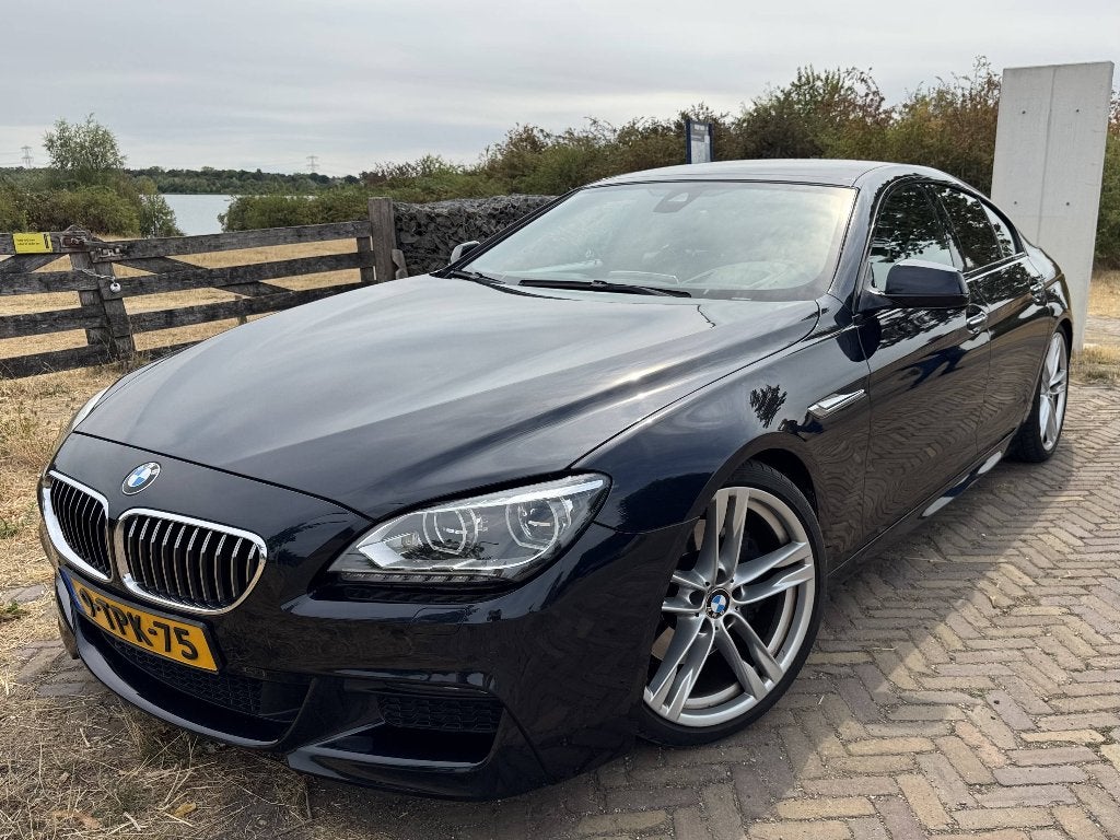 BMW 6-Serie 640D Gran Coupe 3.0 Aut8 2013 Zwart, Auto's, BMW, Automaat, Achterwielaandrijving, 6-Serie Gran Coupé, Zwart