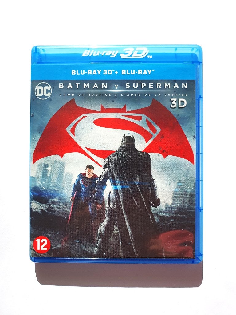 Batman v Superman 3D + 2D - Dolby Atmos (2 disc), Cd's en Dvd's, Ophalen of Verzenden, Zo goed als nieuw, 3D Blu-ray, Actie