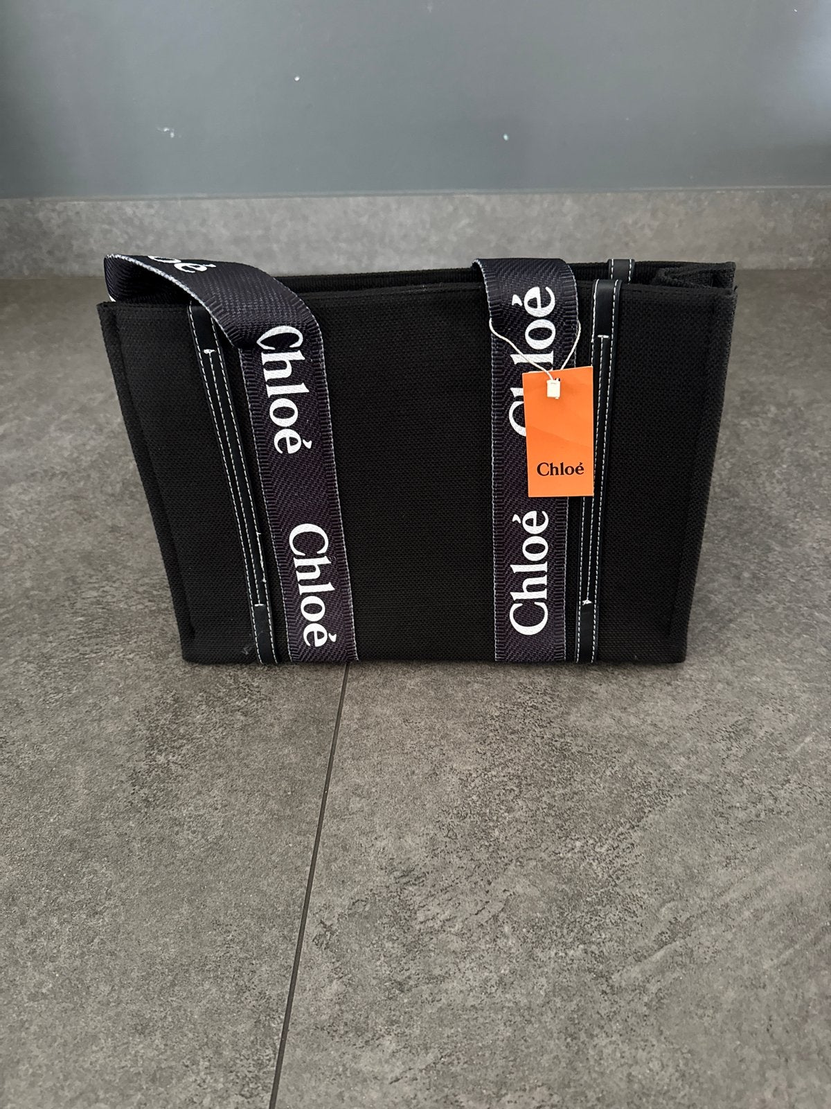 Chloé zwarte grote tas, Ophalen of Verzenden, Zo goed als nieuw, Zwart, Shopper