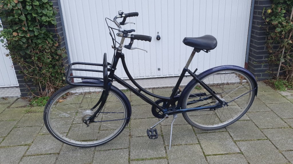 damesfiets 5speed handremmen, Fietsen en Brommers, Gebruikt, Versnellingen, Minder dan 47 cm, Trommelrem