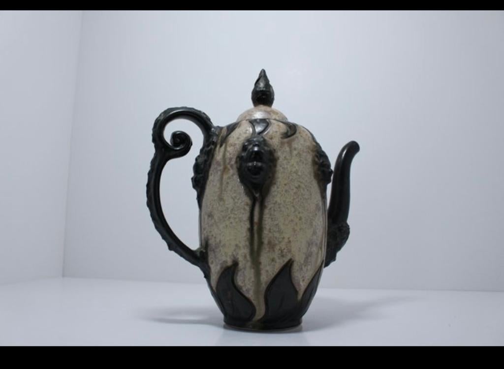 Aardewerk theepot, Sylvain Sttublet, Ophalen of Verzenden