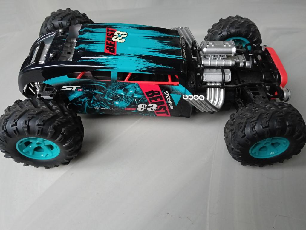 Revell Muscle Racer, radiografisch, met problemen, Hobby en Vrije tijd, Gebruikt, Auto offroad, Ophalen of Verzenden, Nitro