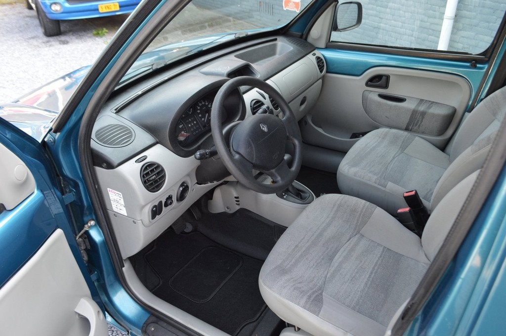 Renault Kangoo 1.6-16V Privilège AUTOMAAT Rolstoel/ Invalid, Auto's, Renault, 1160 kg, Stof, Gebruikt, Blauw