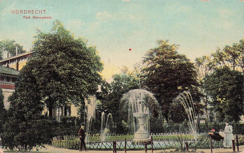 702-237-039 Dordrecht Park Merwestein, Verzenden, Voor 1920, Zuid-Holland