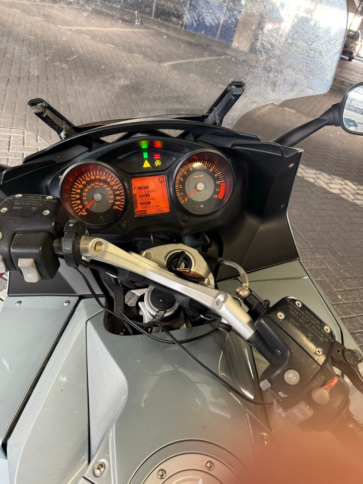 BMW K1200GT Toermotor met topkoffer en zijkoffers, 4 cilinders, Motorrijbewijs A, Gebruikt, Particulier