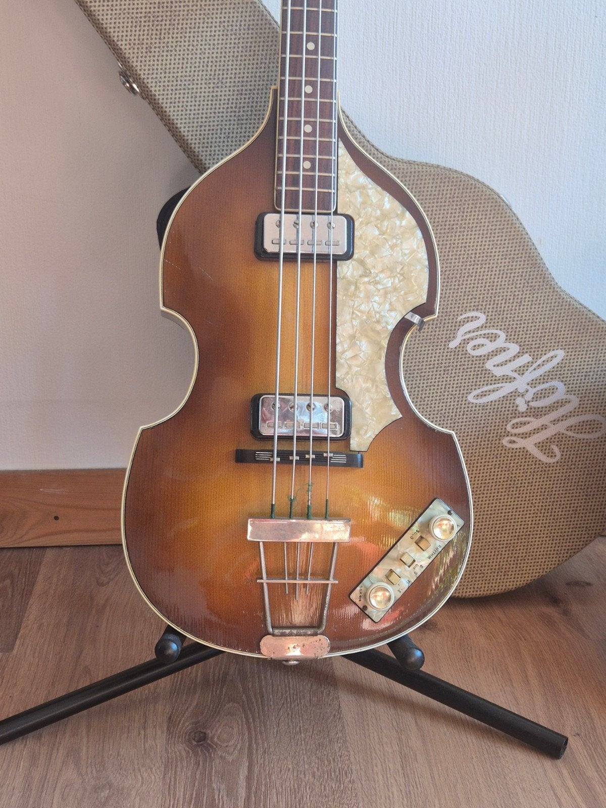 1964 Hofner 500/1 beatlebass, Ophalen of Verzenden, Zo goed als nieuw