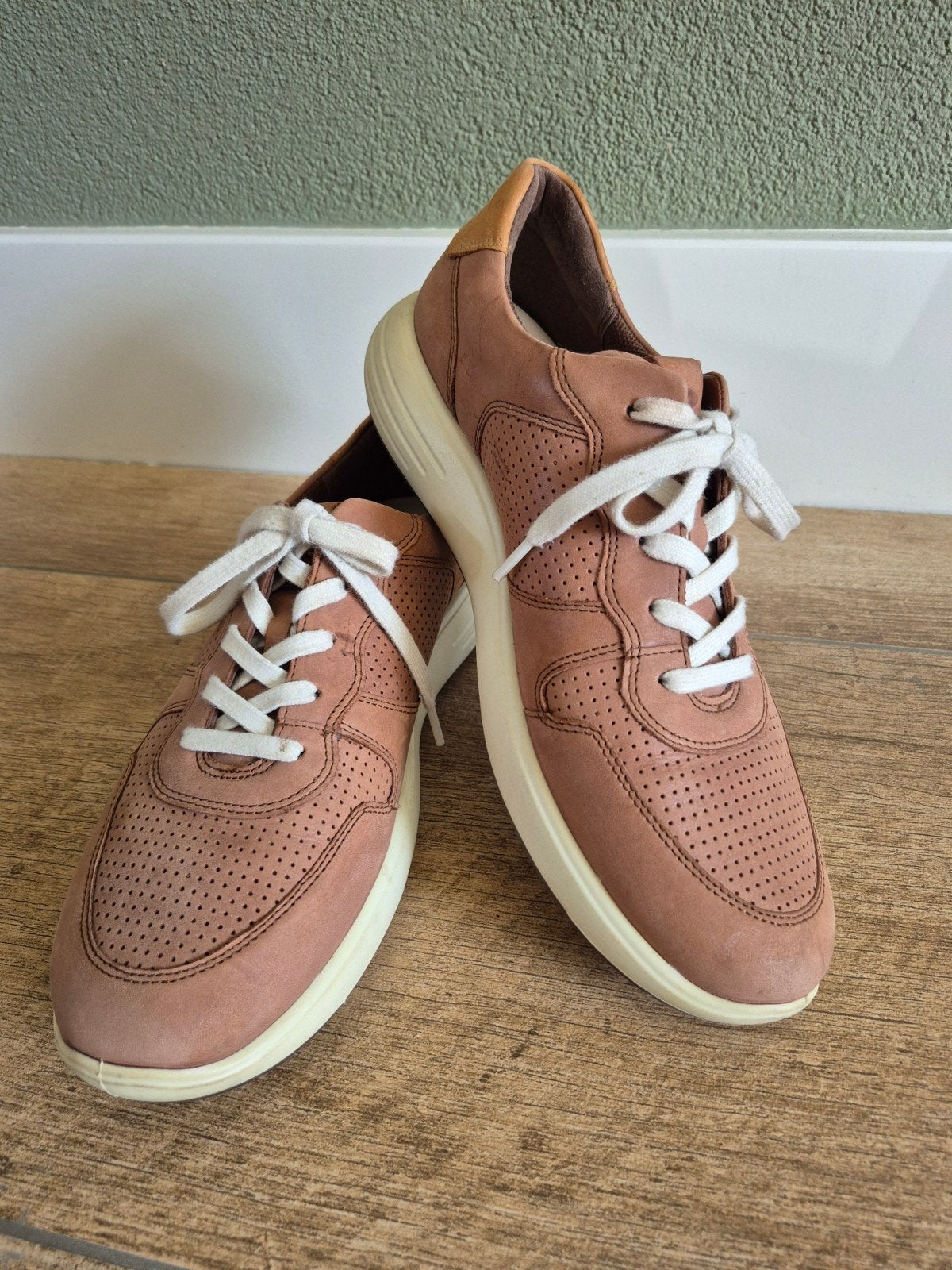Ecco sneakers maat 43 - Zo goed als nieuw, Ecco, Bruin, Ophalen of Verzenden, Sneakers of Gympen