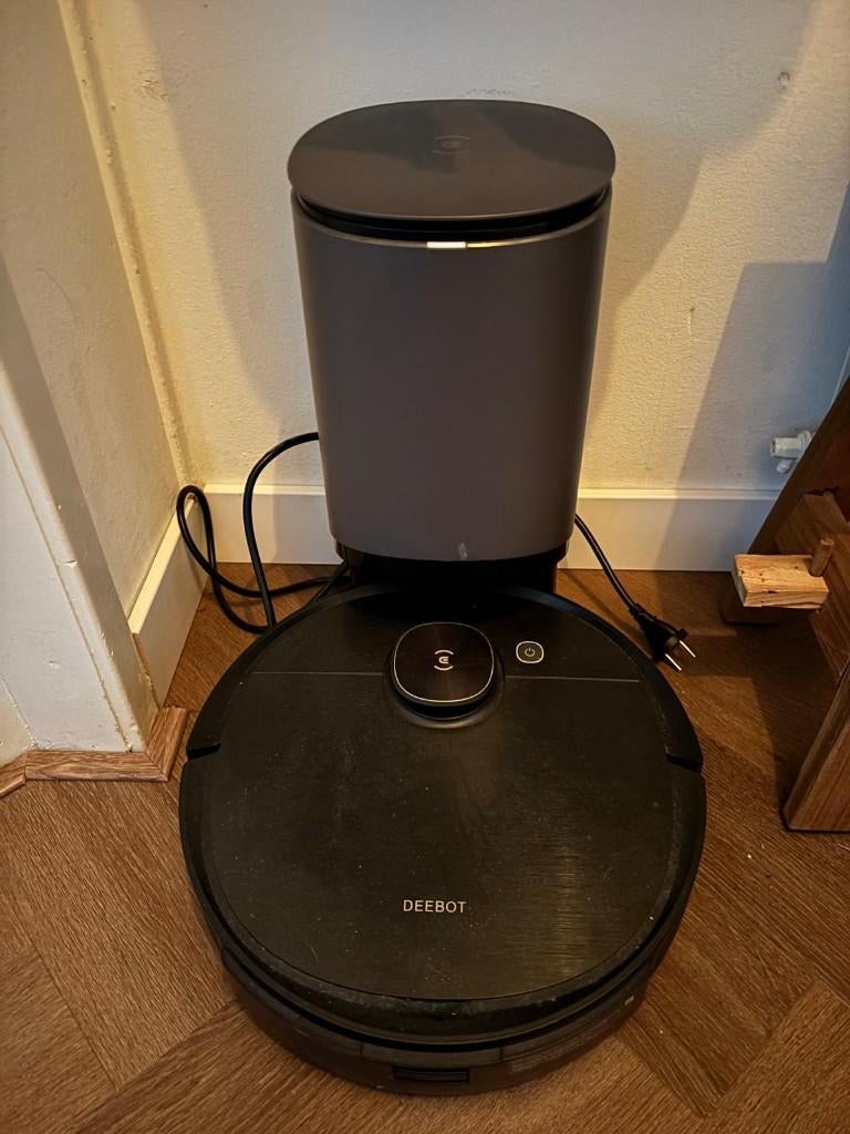 Robotstofzuiger - Ecovacs Deebot, Ophalen, Gebruikt, Reservoir, Robotstofzuiger