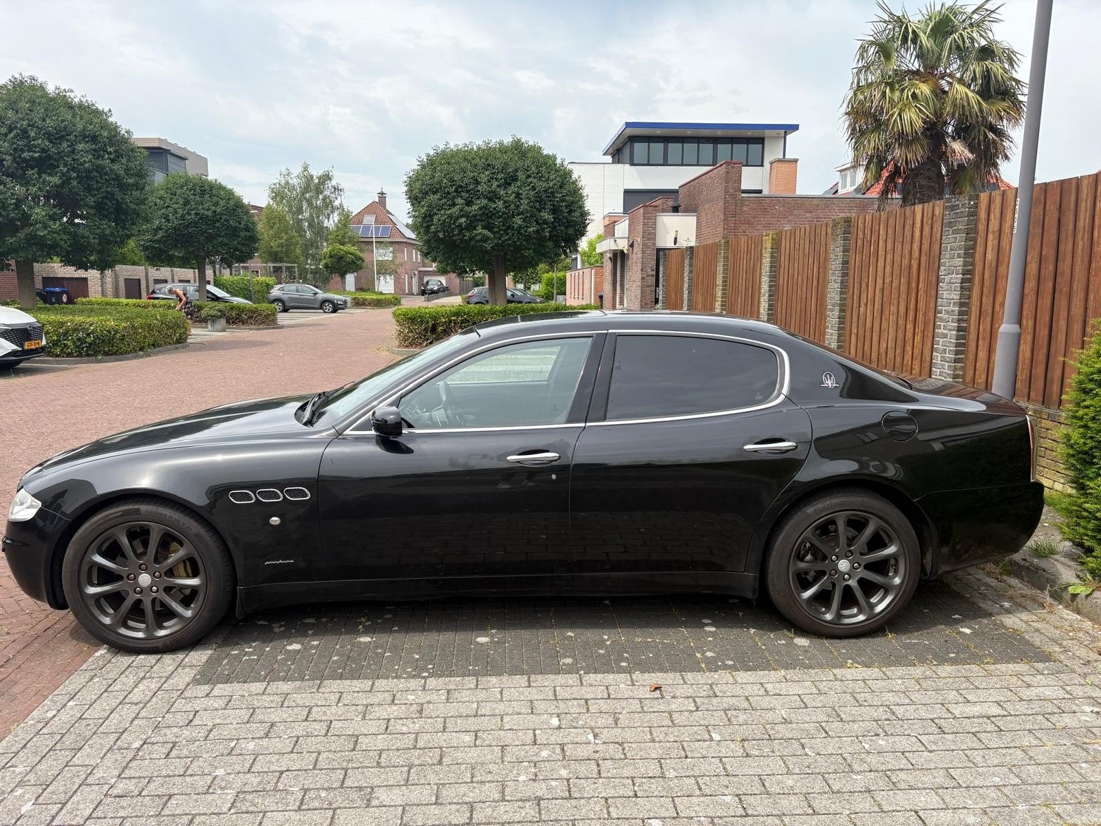 Maserati Quattroporte 4.2 Duo Select (Ferrari motor), Auto's, 4244 cc, Zwart, Particulier, Sedan