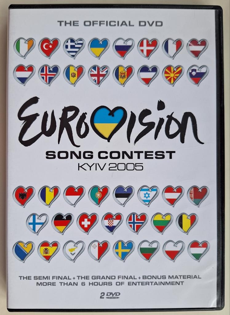 Eurovision Song Contest Kyiv 2005 - Officiële 2-DVD, Gebruikt, Alle leeftijden, Boxset, Muziek en Concerten