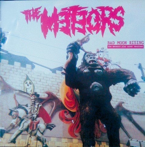 the meteors/bad moon rising-psychobilly/punk-ZELDZAAM-rood v, Verzenden, Gebruikt, 12 inch, Rock-'n-roll