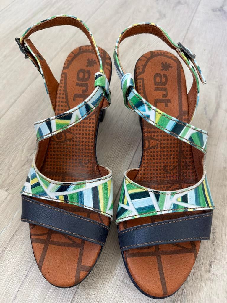 Leuke Art sandaaltjes mt 38, Kleding | Dames, Overige kleuren, Zo goed als nieuw, Sandalen of Muiltjes, Ophalen of Verzenden