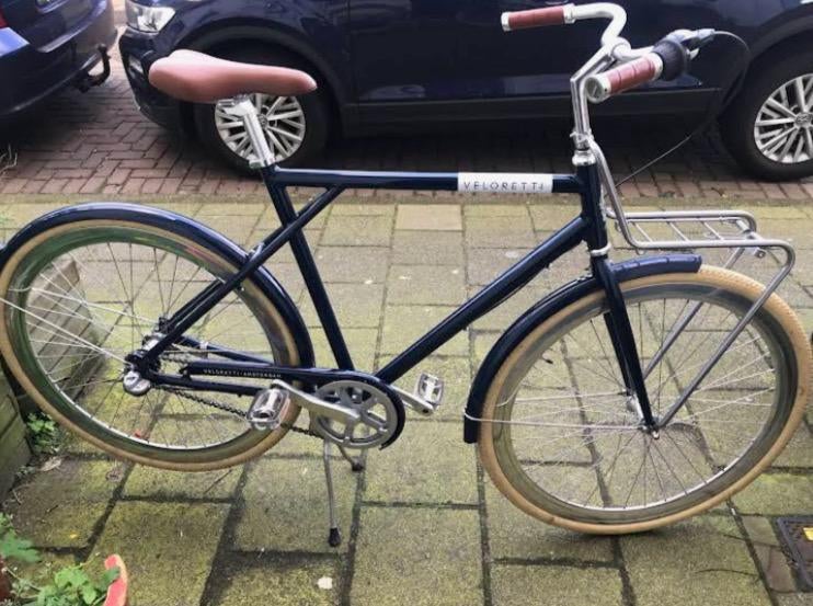 Veloretti heren fiets 28 inch 3 versnellingen, Fietsen en Brommers, Fietsen | Heren | Herenfietsen, Overige merken, Versnellingen