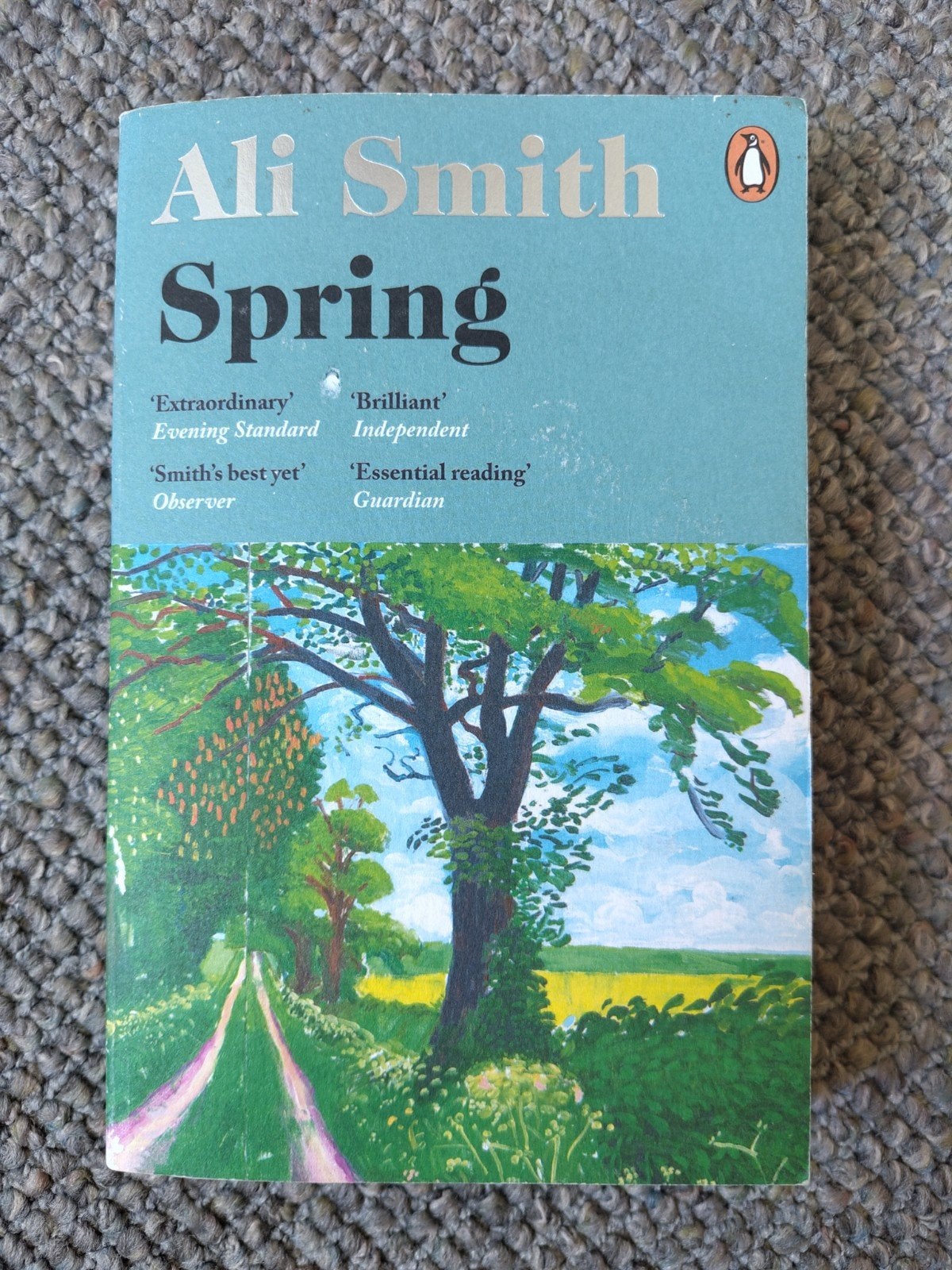 Ali Smith - Spring, Ophalen of Verzenden, Gelezen, Ali Smith
