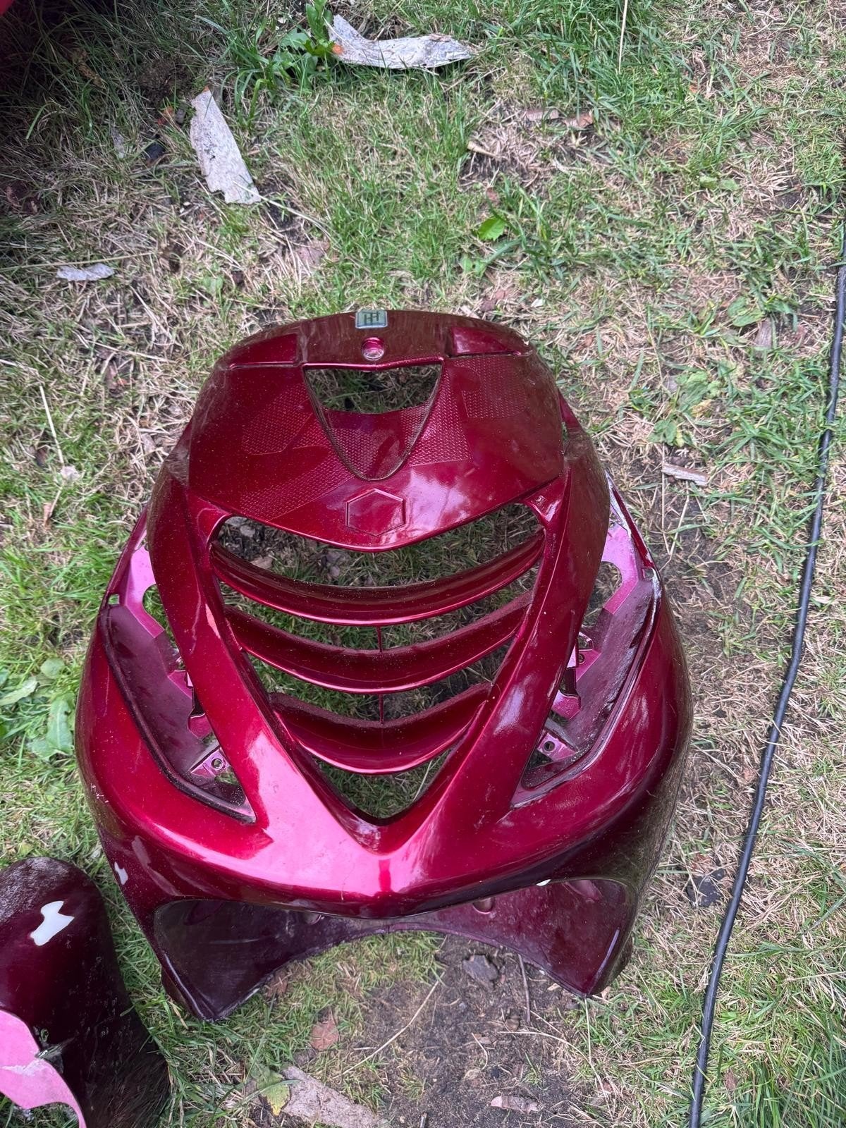 Kappenset Piaggio Zip SP Custom candy rood, Fietsen en Brommers, Brommeronderdelen | Scooters, Ophalen of Verzenden, Gebruikt