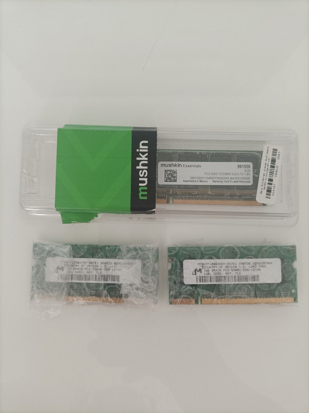 Laptop RAM, Ophalen of Verzenden, Gebruikt, DDR2, Laptop