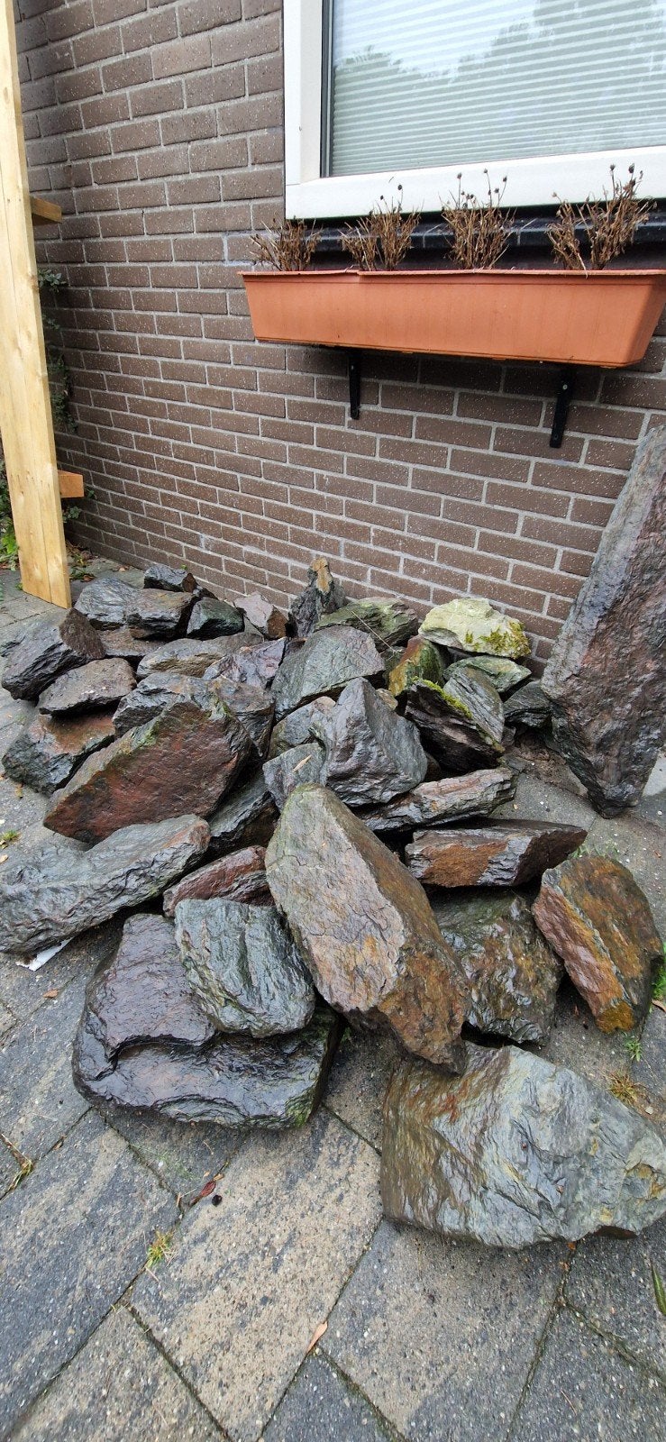 Rotsblokken Keien Stenen voor Vijver, Tuin of Border, Ophalen