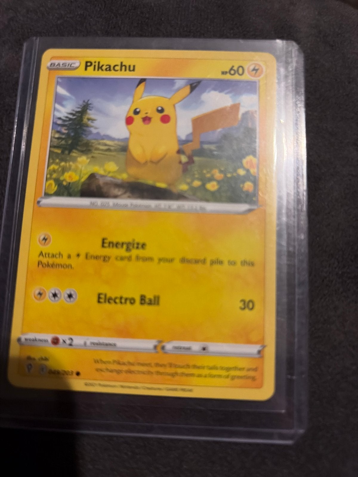 Pikachu Pokémon kaart - Zo goed als nieuw, Ophalen, Zo goed als nieuw, Losse kaart