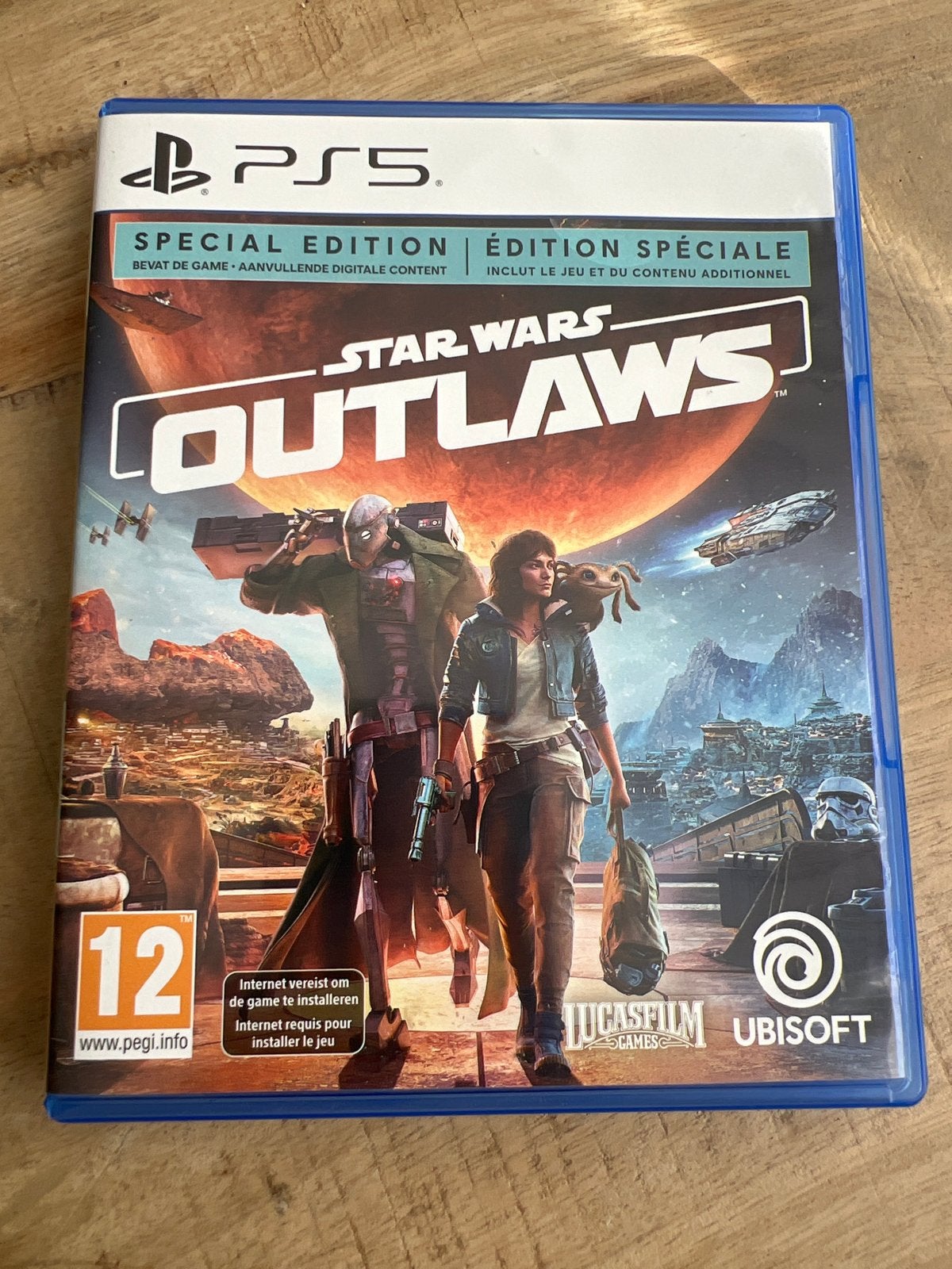 Star Wars Outlaws Special Edition PS5 - Nieuwstaat, 1 speler, Zo goed als nieuw, Vanaf 12 jaar, Ophalen