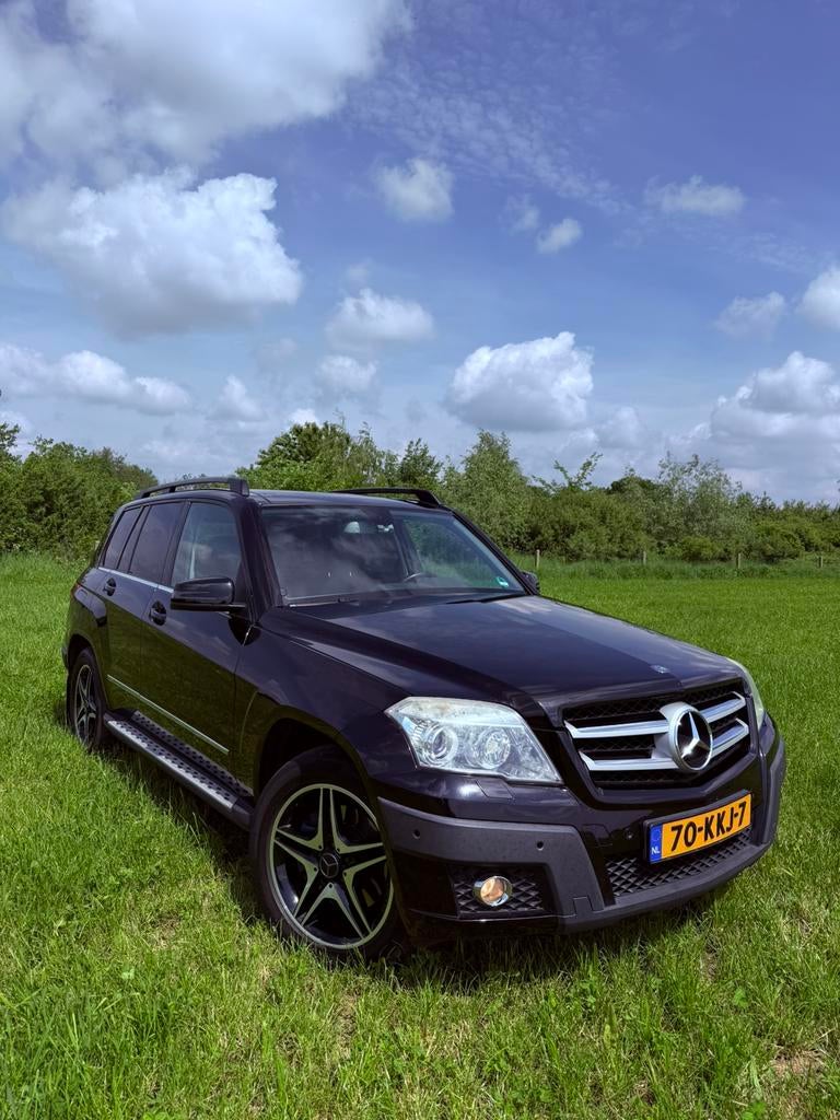 Mooie Mercedes-Benz GLK 3.0 Glk300 4MATIC AUT 2009 Zwart, Auto's, Automaat, Zwart, 2000 kg, Automatische klimaatregeling