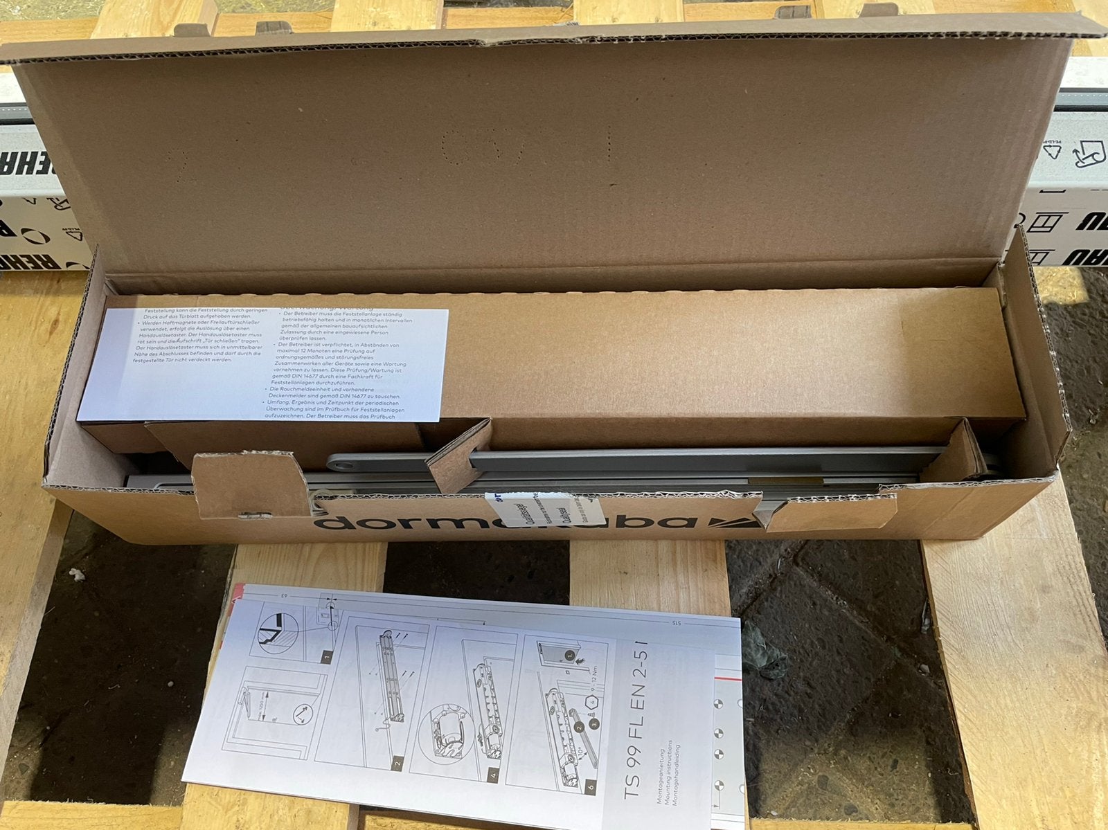 Dorma deurdranger TS 99 FL EN 2-5 BG, Ophalen of Verzenden, Nieuw