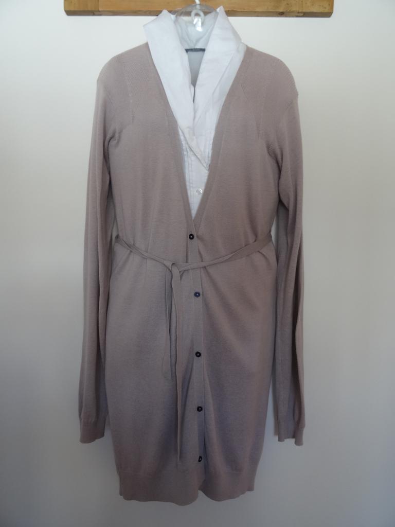 Humanoid gebreid voorjaarsvest mt L, Humanoid, Verzenden, Beige, Maat 42/44 (L)