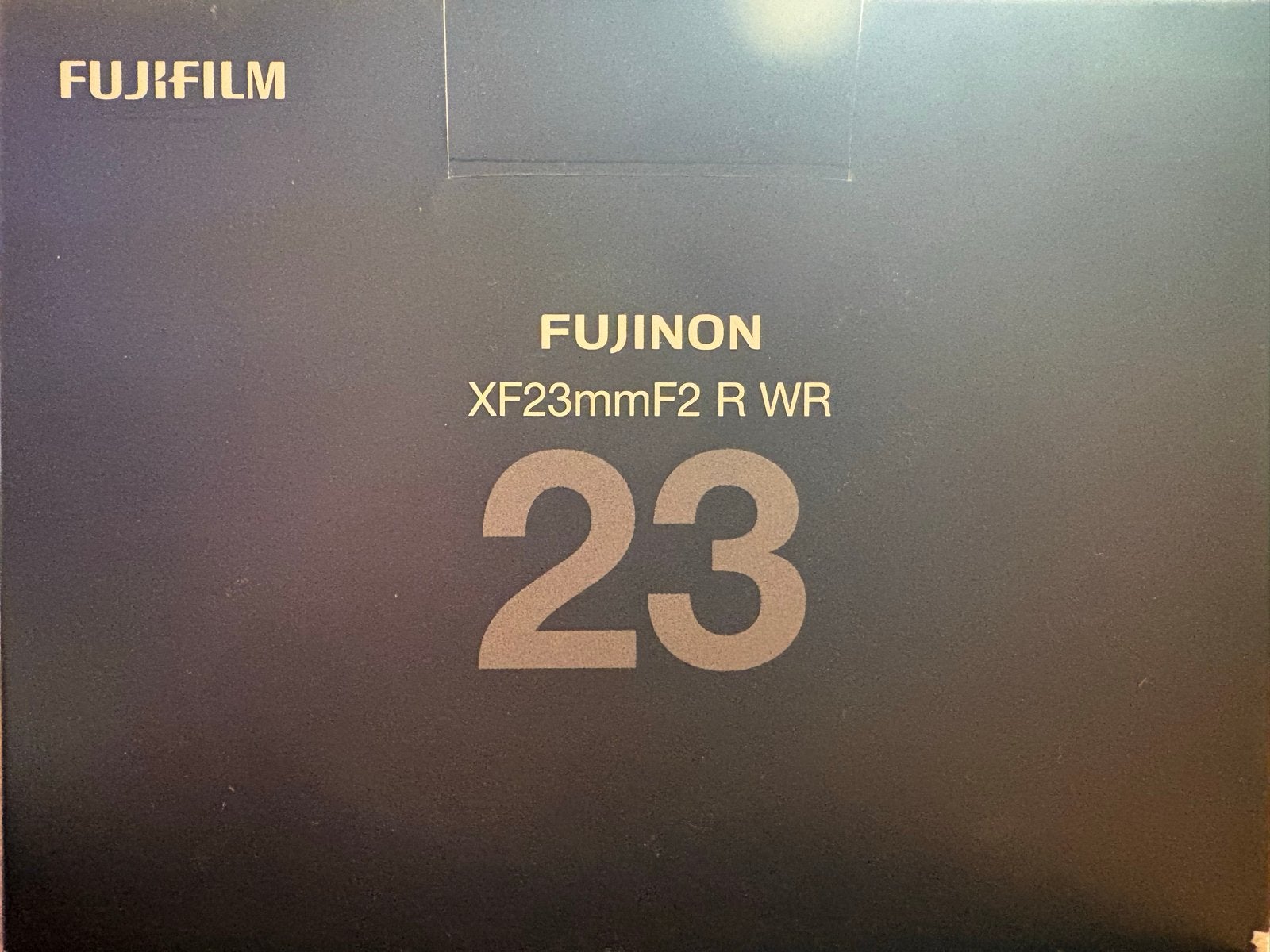 Fujinon XF23mmF2 R WR lens - Zo goed als nieuw, Audio, Tv en Foto, Fotografie | Lenzen en Objectieven, Ophalen, Fujifilm, Autofocus