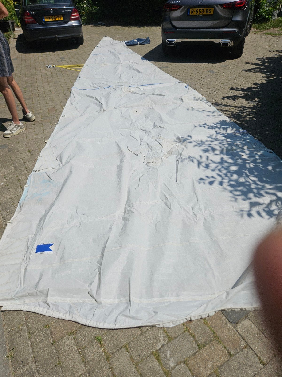 Grootzeil Kool Sails met latten - 9.41/9.81/2.71m, Watersport en Boten, Ophalen of Verzenden