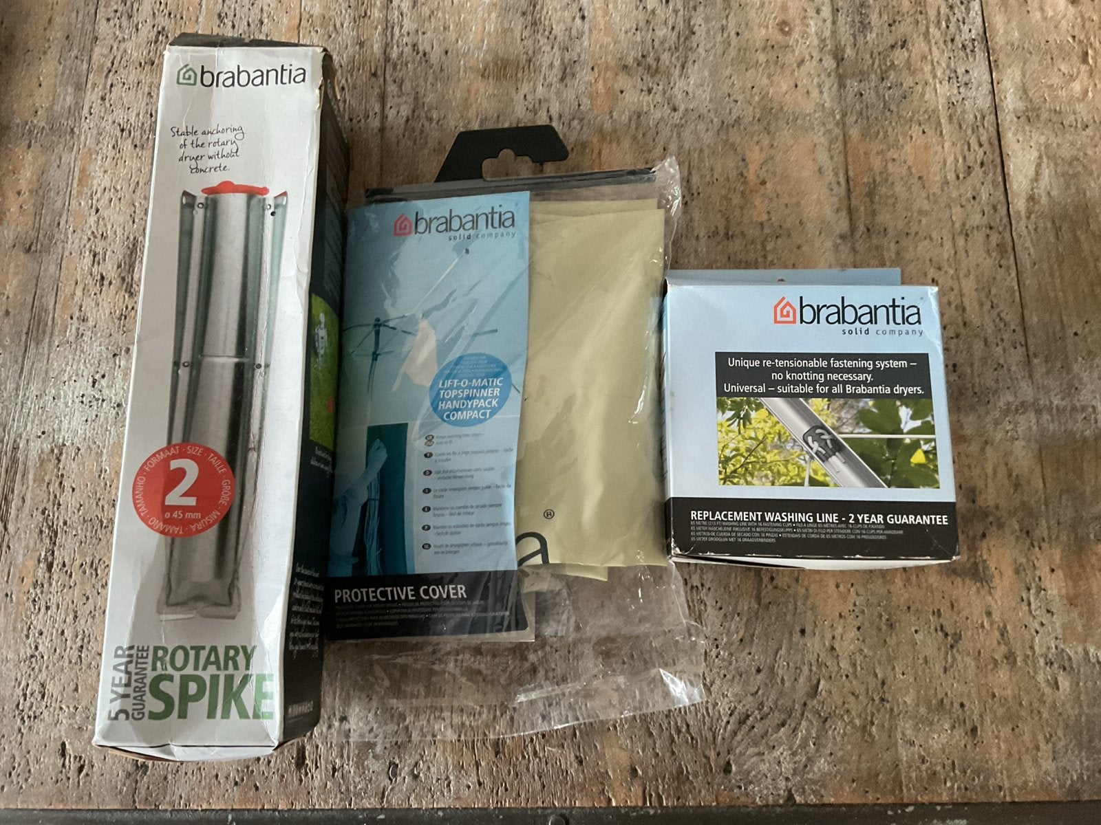 Brabantia droogmolen accessoires - Nieuw in verpakking, Tuin en Terras, Droogmolens en Wasrekken, Nieuw, Overige typen, Ophalen of Verzenden