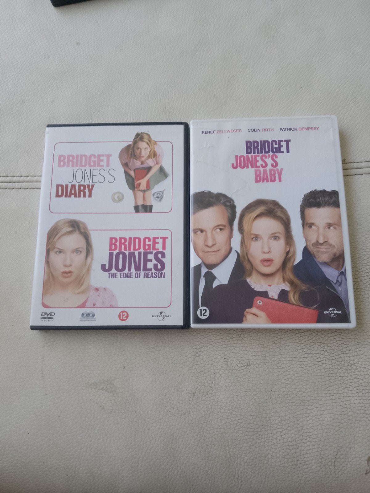 Bridget Jones's Diary 1, 2 & 3, Cd's en Dvd's, Dvd's | Komedie, Gebruikt, Romantische komedie, Vanaf 12 jaar, Engels, Nederlands