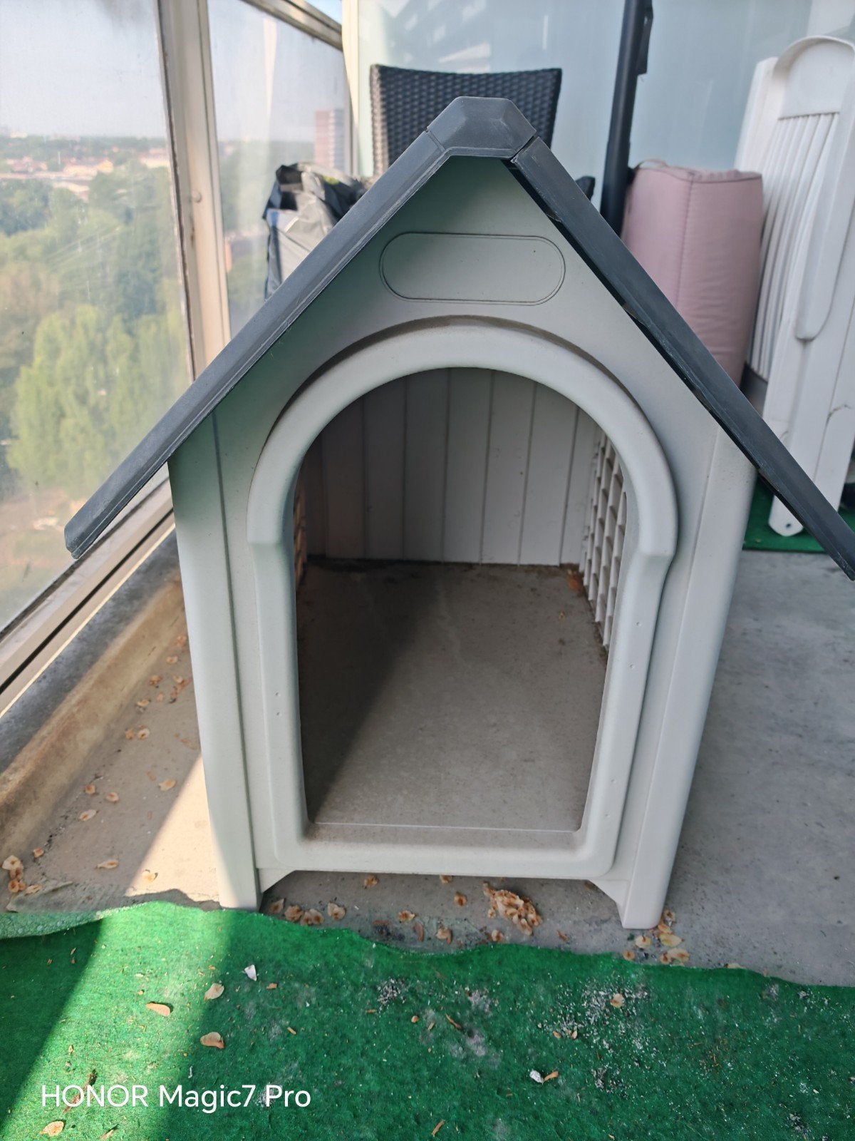 leuk  hondenhuis voor klein/middel hondje, Dieren en Toebehoren, Hondenhokken, Ophalen, 110 cm of meer, Minder dan 65 cm
