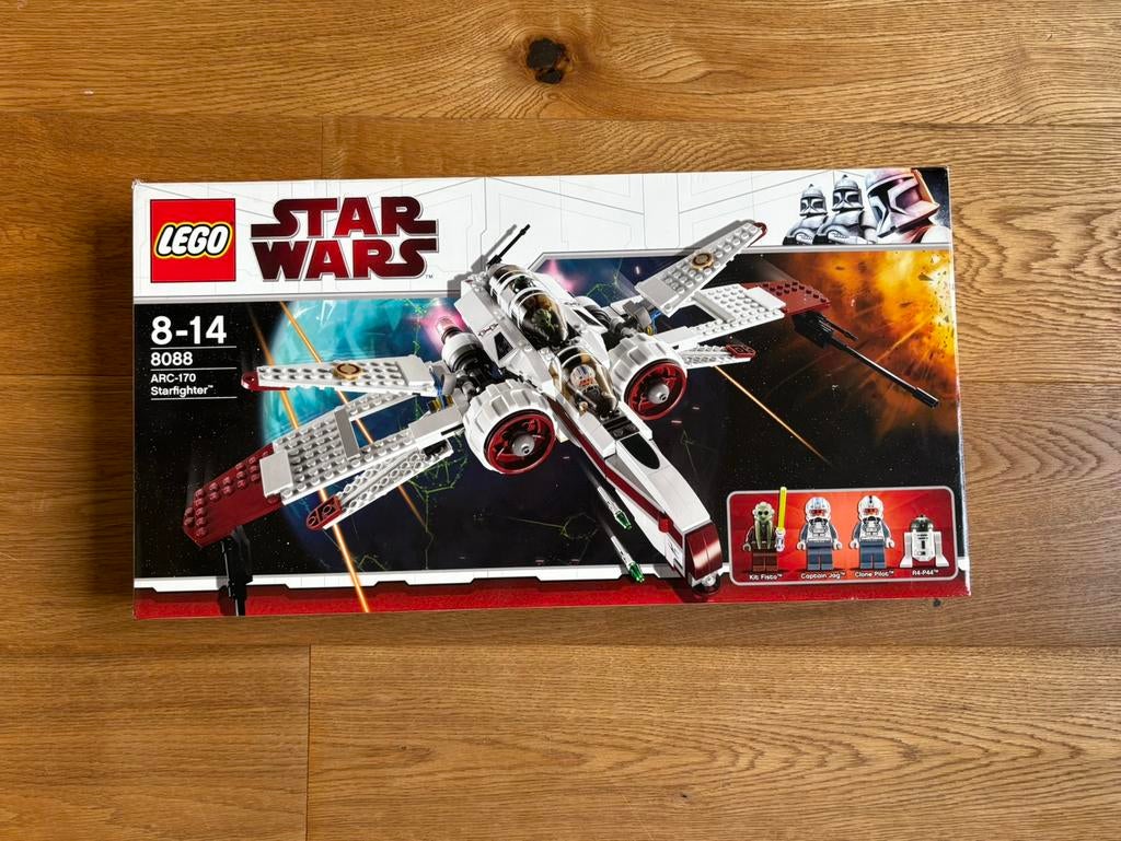 Lego Star Wars 8088 Arc-170 Starfighter, Kinderen en Baby's, Speelgoed | Duplo en Lego, Gebruikt, Star Wars, Lego, Ophalen of Verzenden