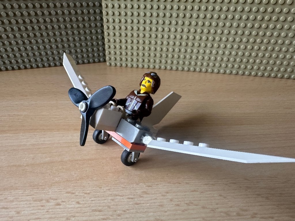 Lego 4614 Ultra light flyer Jack Stone, Gebruikt, Overige thema's, Lego, Ophalen of Verzenden