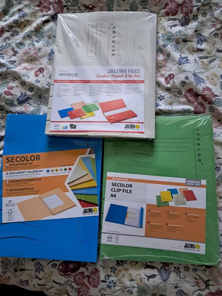 Dossier mappen, Ophalen of Verzenden